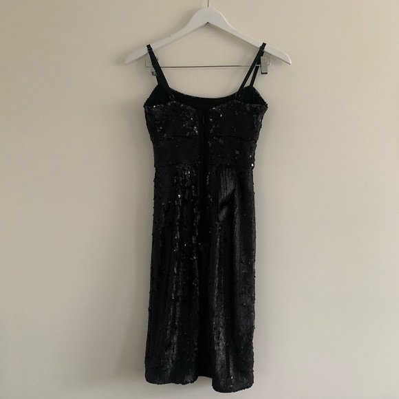 NWT BCBGMAXAZRIA ALESE SEQUINED DRESS - Picture 11 of 16